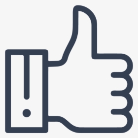 Thumb Up Line Icon, HD Png Download, Transparent PNG
