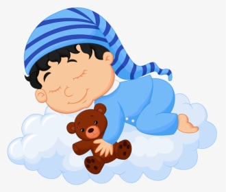 Kids Sitting Watching A Cross Clipart Clip Free Download - Baby Sleeping Cartoon, HD Png Download, Transparent PNG