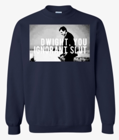 Dwight You Ignorant Slut Shirt, Hoodie, Tank - Stranger Things Christmas Lights Sweater, HD Png Download, Transparent PNG