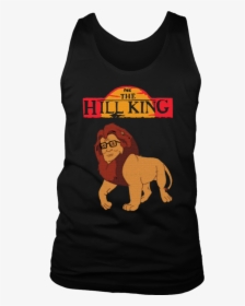 The Hill King Bobby Hill Lion King Style T-shirt - T-shirt, HD Png Download, Transparent PNG