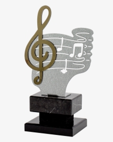 Methacrylate Trove Clave Sol Trophy - Trophy, HD Png Download, Transparent PNG