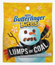 Butterfinger Bites Lump Of Coal - Poster, HD Png Download, Transparent PNG