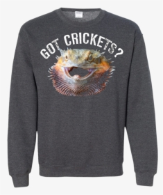 Bearded Dragon Tee Funny Bearded Dragon, Got Crickets - Long-sleeved T-shirt, HD Png Download, Transparent PNG