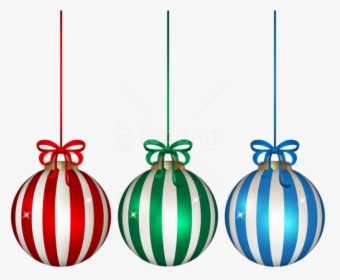 Free Png Christmas Hanging Ornament Set Png - Png Clipart Free Hanging Christmas Ornaments, Transparent Png, Transparent PNG