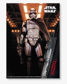 Captain Phasma Tfa First Order Poster - Star Wars Dvd 1 8, HD Png Download, Transparent PNG
