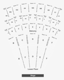 The Phantom Of The Opera Tickets At Music Hall At Fair - Queen Elizabeth Theatre Seating From Above, HD Png Download, Transparent PNG