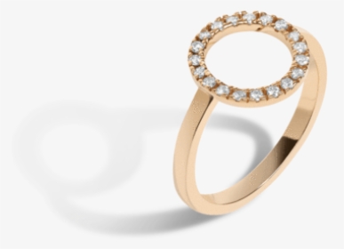 Diamond Circle Ring With White Diamonds - Engagement Ring, HD Png Download, Transparent PNG