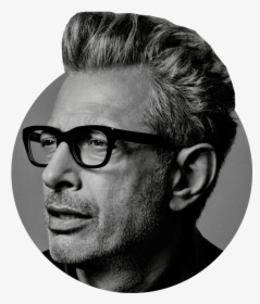 Jeff Goldblum Black And White, HD Png Download, Transparent PNG