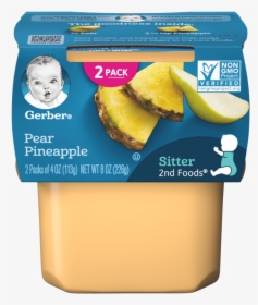 2nd Foods Pear Pineapple - Gerber Sweet Potato Turkey, HD Png Download, Transparent PNG