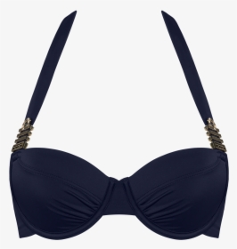 Royal Navy Plunge Balcony Bikini Top - Swimsuit Top, HD Png Download, Transparent PNG