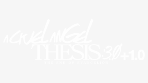 Neotokio3 A Cruel Angel Thesis - Johns Hopkins Logo White, HD Png Download, Transparent PNG