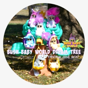 Jasnor Bush Baby World Dream Tree Review And A Bush - Cartoon, HD Png Download, Transparent PNG