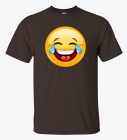 Laugh Emoji Tee, Hoodie, Tank - Laugh Emoji T Shirt, HD Png Download, Transparent PNG