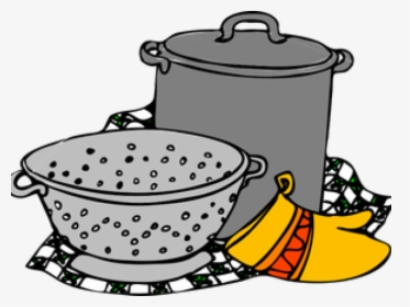 Pasta Clipart Cooked Pasta - Pots And Pans Cartoon, HD Png Download, Transparent PNG