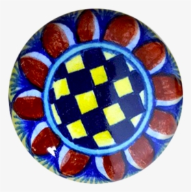Italian Ceramic Knob Hand Painted - Circle, HD Png Download, Transparent PNG