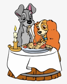Spaghetti Lady And The Tramp Clip Art, HD Png Download, Transparent PNG