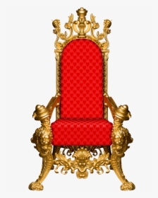 Throne Picture Chair Frame Red Download Free Image - Transparent Background Throne Png, Png Download, Transparent PNG