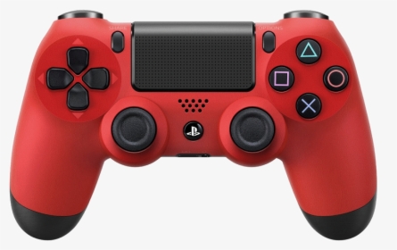 Playstation 4 Controller Png - Ps4 Dualshock Controller Red, Transparent Png, Transparent PNG