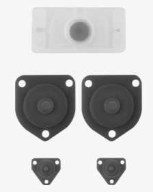 Playstation 4 Controller Rubber Conductive Pads - Playstation 4, HD Png Download, Transparent PNG