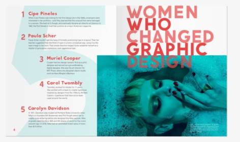 Women Who Changed Graphic Design, HD Png Download, Transparent PNG