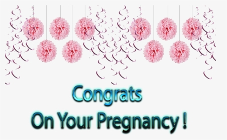 Congrats On Your Pregnancy Png Free Images - Floral Design, Transparent Png, Transparent PNG