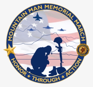 Mountain Man Memorial March Medal, HD Png Download, Transparent PNG