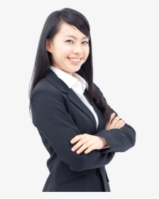 Office Woman Png - Chinese Female Office Worker, Transparent Png, Transparent PNG