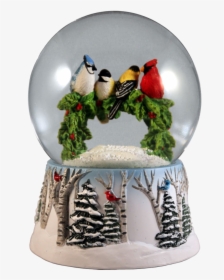 Bird Snow Globe, HD Png Download, Transparent PNG