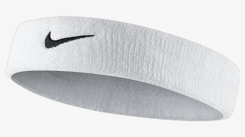 Nike Swoosh Headband White/black   Title Nike Swoosh - Black And White Nike Headband, HD Png Download, Transparent PNG