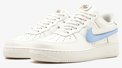 Nike Air Force 1 Swoosh Pack All-star White   Class - Sneakers, HD Png Download, Transparent PNG