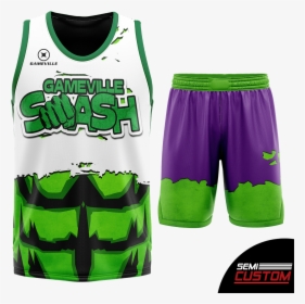 Hulk Basketball Jersey Design, HD Png Download, Transparent PNG