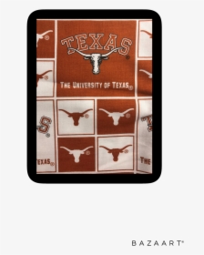 Ncaa Cotton Texas Longhorns Allover Fab , Png Download - Texas Longhorn, Transparent Png, Transparent PNG