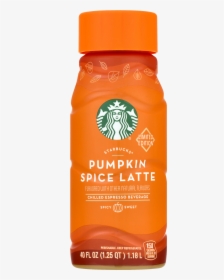 Starbucks Pumpkin Spice Png - Starbucks Pumpkin Spice Latte Bottle, Transparent Png, Transparent PNG