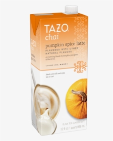 Tazo Chai Pumpkin Spice Latte 32oz - Tazo, HD Png Download, Transparent PNG