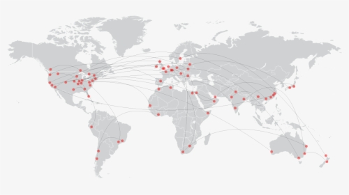 Regular Traffic - World Map, HD Png Download, Transparent PNG