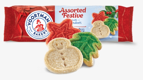 Assorted Festive - Voortman Assorted Festive Cookies, HD Png Download, Transparent PNG