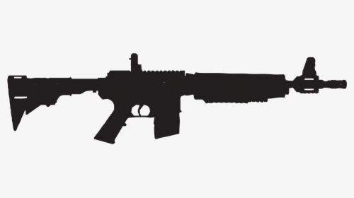 Ar15 Clipart - Ar Rifle Clip Art, HD Png Download, Transparent PNG