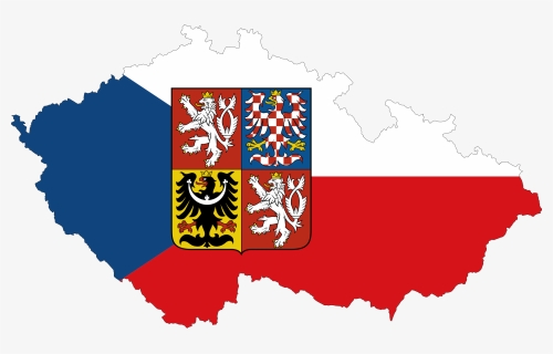 Czech Republic Coat Of Arms Flag, HD Png Download, Transparent PNG