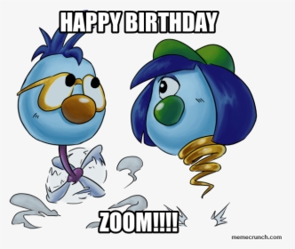 Happy Birthday - Zoombinis Art, HD Png Download, Transparent PNG
