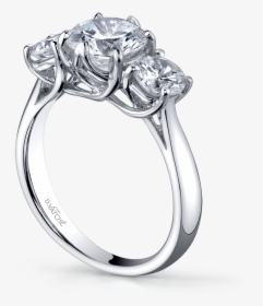 Vatche 3 Stone Royal Crown Engagement Ring - Pre-engagement Ring, HD Png Download, Transparent PNG
