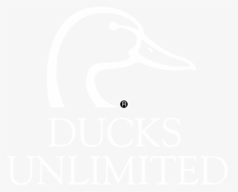 White Ducks Unlimited Logo, HD Png Download, Transparent PNG
