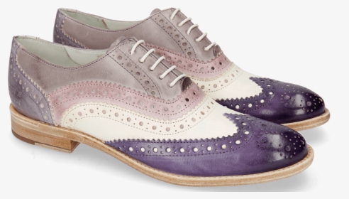 Oxford Shoes Amelie 10 Vegas Violet White Light Purple - Shoe, HD Png Download, Transparent PNG