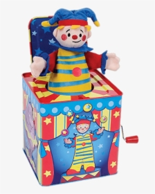 Circus Clown Jack In The Box - Toy Jack In The Box, HD Png Download, Transparent PNG
