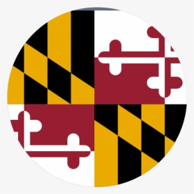 Maryland Vector Flag Md - Clipart Maryland State Flag, HD Png Download, Transparent PNG