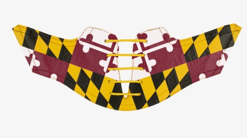 Men S Maryland State Flag Saddles & Laces - Maryland State Flag, HD Png Download, Transparent PNG