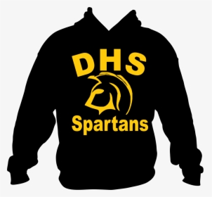 Hoodie Gildan Dhs Spartan Logo - Hoodie, HD Png Download, Transparent PNG
