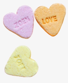 Hearts Candy Candyhearts Love Three Cutout Sweets Food - Heart, HD Png Download, Transparent PNG