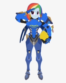Alternate Hairstyle, Armor, Artist - Overwatch Pharah Pony, HD Png Download, Transparent PNG