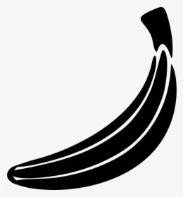 Transparent Banana Clipart Black And White - Food, HD Png Download, Transparent PNG