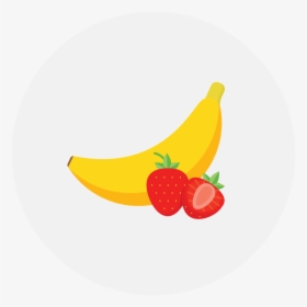 Strawberry And Banana Png, Transparent Png, Transparent PNG